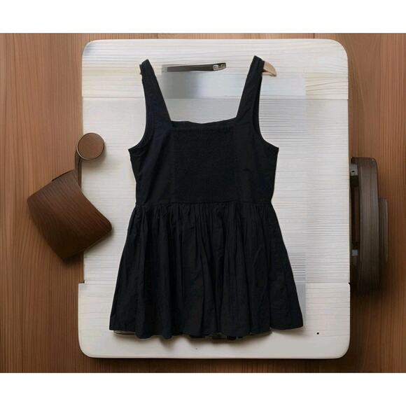 The Drop strapless Vienna Babydoll minidress Ballet Black Size Small - Picture 3 of 7